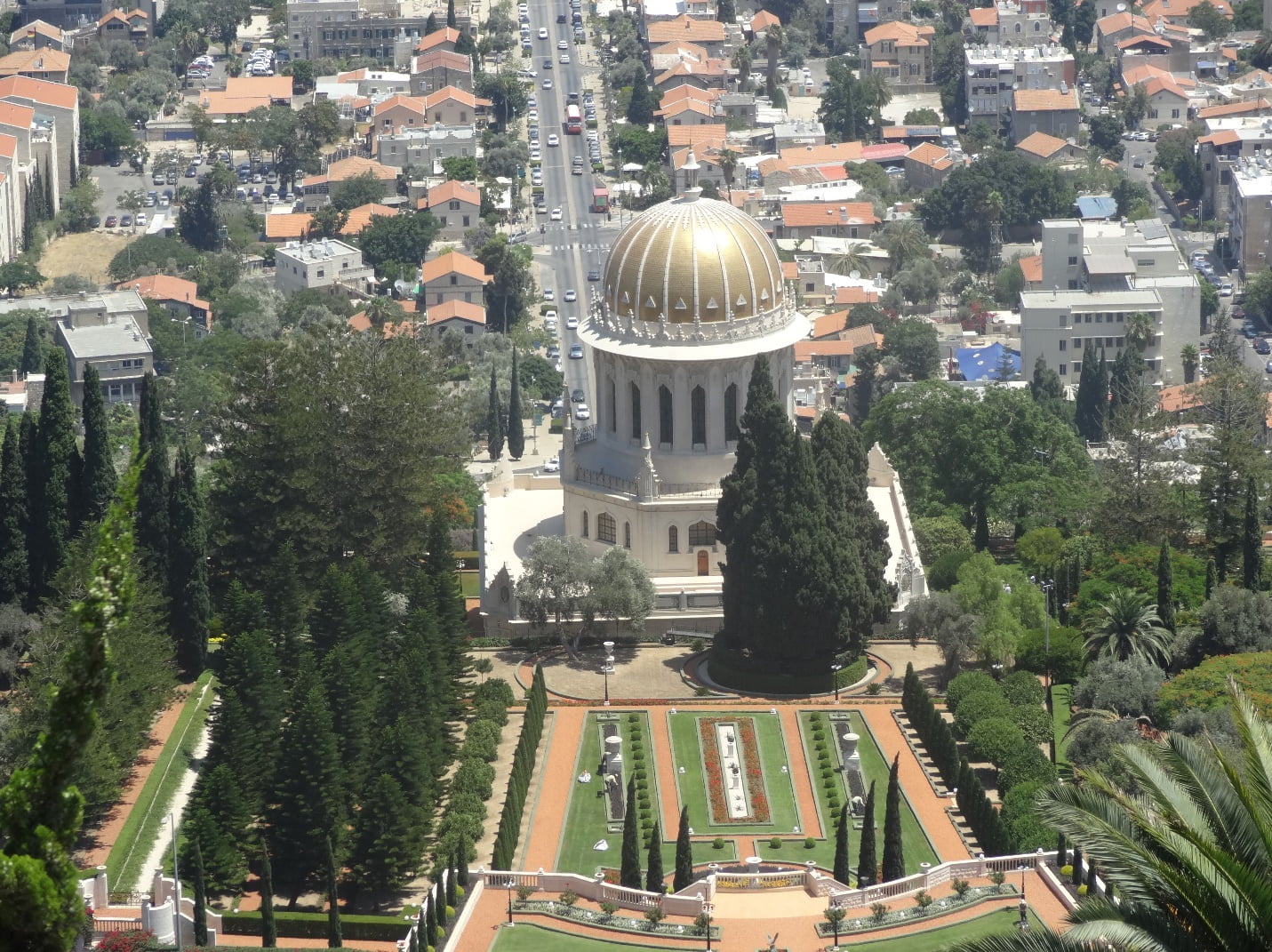 The Bahai temple in my hometown - Haifa, Israel
